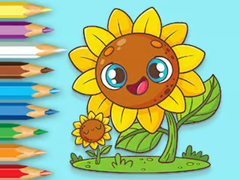 Mäng Coloring Book: Sunflowers