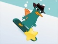 Mäng Perry The Platypus Snowboarding