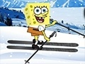 Mäng Sponge Bob skiing