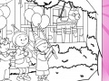 Mäng Caillou Online Coloring Game