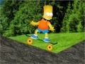 Mäng Bart Simpsons Skateboard Game