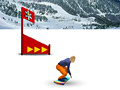 Mäng Snowboard slalom