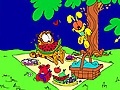 Mäng Garfield online coloring