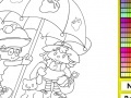 Mäng Strawberry Shortcake Online Coloring Game