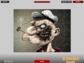 Mäng Popeye Zombie Puzzle
