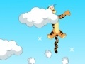 Mäng Tiger jumps on clouds