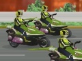 Mäng Power Rangers Moto Race
