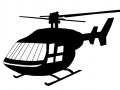 Mäng Easy helicopter coloring