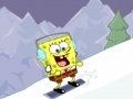 Mäng SpongeBob squarepants snowboarding in Switzerland