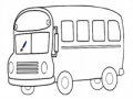 Mäng Student Bus Coloring