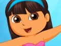 Mäng Cute Dora Mermaid Dressup