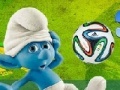 Mäng The Smurf's world cup