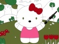Mäng Hello kitty online coloring page