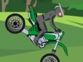 Mäng Ninja on a motorcycle
