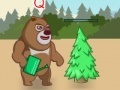 Mäng Bear defend the tree