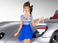 Mäng Car Girl Dress up
