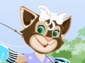 Mäng Cat Fishing Dress Up