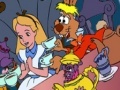 Mäng Alice in Wonderland Online Coloring