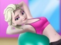 Mäng Elsa gym workout