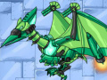 Mäng Combine! Dino Robot - Ptera Green 