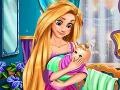 Mäng Rapunzel Baby Caring