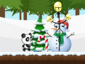 Mäng Christmas Panda Run
