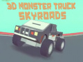 Mäng 3D Monster Truck Skyroads