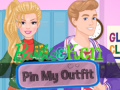 Mäng Barbie and Ken Pin My Outfit
