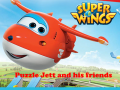 Mäng Super Wings: Puzzle Jett and his friends