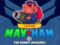 Mäng Captain May-Ham vs The Bunny Invaders