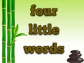 Mäng Four Little Words