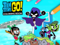 Mäng Teen Titans Go Coloring Book