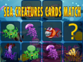 Mäng Sea creatures cards match