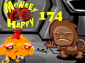 Mäng Monkey Go Happy Stage 174