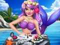 Mäng Princess Mermaid Makeup Style