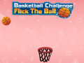 Mäng Basketball Challenge Flick The Ball