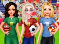 Mäng BFF Princess Vote For Football 2018