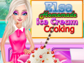 Mäng Elsa Homemade Ice Cream Cooking