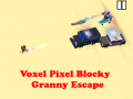 Mäng Voxel Pixel Blocky Granny Escape