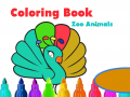 Mäng Coloring Book: Zoo Animals