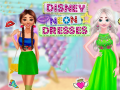 Mäng Disney Neon Dresses