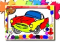 Mäng Racing Cars Coloring Book