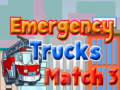 Mäng Emergency Trucks Match 3