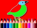 Mäng Back To School: Birds Coloring Book