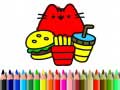 Mäng Back To School: Cute Cats Coloring