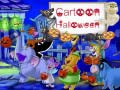 Mäng Cartoon Halloween Slide Puzzle