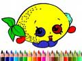Mäng Back To School: Fruits Coloring Book