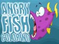 Mäng Angry Fish Coloring 