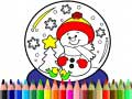 Mäng Back To School: Christmas Coloring Book