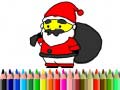 Mäng Back To School: Santa Claus Coloring